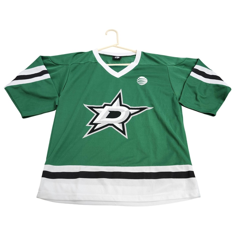 Dallas Stars Jersey Youth Large Green NHL Hockey Klingberg 3 Something Inked
